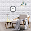 12/24PCS PVC 3D Wall Panel Wallpaper Ceiling Tile Cladding Cover Bedroom Decor