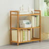 3/4/5 Tier Bookcase Shelving Unit Wood Bookshelf Free Standing Storage Display