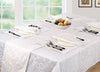 Luxury Scroll Table Cloth Cover Rectangle / Round OR Napkins