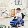 3-In-1 Kids Ride-On Push Car Stroller Sliding Walking Car with Horn Music Light