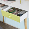 Mid Century Modern Desk Small Office Computer Retro Console Table Drawer Storage