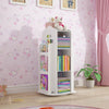 Kids Rotating Bookshelf Castle Rack Display Floor Standing Bookcase Toys Storage