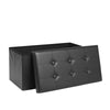 Ottoman Storage Seat Stool Trunk Toy Chest Bedding or Blanket Box Folding Bench