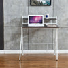 2-Tier Foldable Computer Desk PC Laptop Table Study Desk Home Office Portable