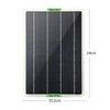 10W Solar Panel for Car Van Caravan Boat 12 Volt Trickle Battery Charger