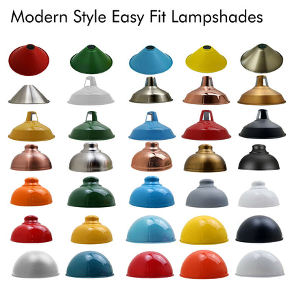 Vintage Retro Pendant Shade Metal Lampshade Bedroom Kitchen Modern Light Style