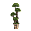 Large Artificial Topiary Potted Tree Cypress Realistic Fake Plant Outdoor Decor