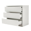 MODERN - White Chest Of Drawers Bedroom Furniture Storage Bedside 2-6 Draws UK