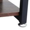 Vintage Wooden TV Unit Stand Shoes Rack 2 Tiers Industrial Shelf Bench Hallway