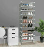 Shoe Rack 10 Tier Cabinet Storage Organiser Stand Shelf 30 Pairs Dustproof Grey