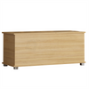 Leon Storage Ottoman Chest Toy Chest Pine Bedding Blanket Box Large Wooden