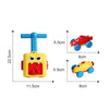 Toys Car Balloon Powered Aerodynamics Launcher Kit Kids Toy Funny Inertia Gifts