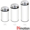 Inmotion White Stainless Steel Auto Sensor Kitchen Waste Dust Bin 30L, 42L, 50L