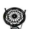 Plant Stand 2 Tier Metal Flower Pots Holder Rack Display Shelf Indoor Outdoor