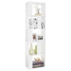 Book Cabinet Room Divider Bookcase Storage Display Corner Rack Wooden Furniture