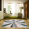 Non-Slip Pink Grey Area Rug Small Extra Large Floor Rug Bedroom Home Soft