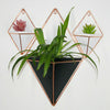 Wall Hanging Flower Plant Pots Geometric Art Decorative Basket Vase Planter Box