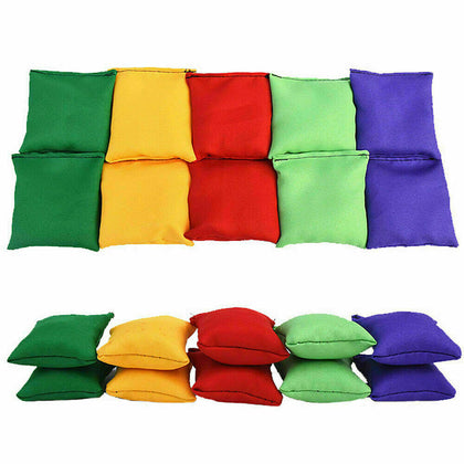 12 Pack Juggling Throwing Catching Bean Bags Outdoor Garden Playground PE Games