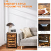 Industrial Storage Cabinet Sofa Side Table End Table Bedroom Nightstand W/Drawer