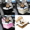 Folding Pet Dog Car Seat Safe Booster Cat Puppy Travel Carrier Bed Bag Basket