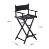 Folding Makeup Artist Chair Lightweight Portable Photography Directors Chair