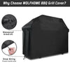 Heavy Duty BBQ Covers Barbecue Gas Waterproof Grill Protector Outdoor Garden