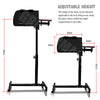 Portable Laptop Table Folding Desk Stand Bed Tray Sofa Computer Study Adjustable