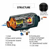 8KW 12V Diesel Air Night Heater LCD Thermostat For Trucks Boat Car Trailer Bus