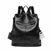 Women PU Leather Shoulder Bag AntiTheft Messenger Lady Backpack Rucksack Handbag