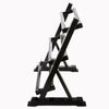 3 TIERS SPORTS STAND RACK HOLDER DUMBBELLS STORAGE RACK GYM WEIGHTS