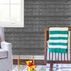 10PCS 3D Brick Wall Sticker Self-adhesive Water Resistant Panel Wallpaper Grey