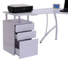 L-Shape Designer Computer Desk Table Workstation Home Office