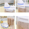 The 2L Plastic Cereal Dispenser Storage Box Kitchen Food Grain Rice Container uk
