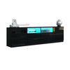 Modern 180cm TV Stand Cabinet Entertainment Unit High Gloss Storage w/ LED Light