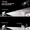 FULLY RECHARGEABLE BICYCLE / SUPER BRIGHT BIKE LIGHTS SET LIGHT WATERPROOF