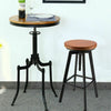 Vintage Set of Bar Stool Tall Kitchen Stools Breakfast High Chair Home UK NEW