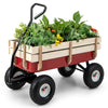 Garden Wagon Outdoor Children Trolley Cart Kids Trailer Pull Along Transport He