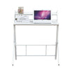 Folding Office Desk Computer Desk Laptop Table White Home Multi-Purpose Office