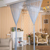 Glitter String Door Curtain Fly Screen Panel Doorways Divider Decorative 1M x 2M