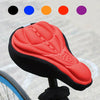 Sports Comfortable Silicone Saddle Soft Seat Cover Gel Cushion Bike Cycling UK