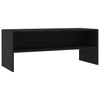 TV Cabinet Black 100x40x40 cm Chipboard Living Room Hot Sale