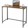 Folding Study Coffee Table Foldable Computer Desk Wooden Laptop Office Tables