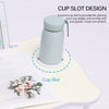 Folding Laptop Bed Tray Table Portable Lap Desk Notebook Breakfast Cup Slot UK