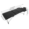 Lightweight Folding Massage Table Portable Couch Bed Beauty Salon Therapy