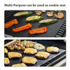 6XBBQ Grill Mesh Mat Cooking Fish Meat Reusable Sheet Resistant Non-Stick Baking