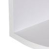 Floating Corner Shelf Wall Mounted Bookshelf Storage Display Unit 5 Tier UK
