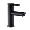 Modern Bathroom Basin Taps Mixer Tap Single Lever Mono Brass Tap Black Faucet (black basin tap)