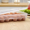 34 Grid Egg Food Container Eggs Refrigerator Storage Box Crisper Clear Portable