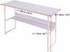 White Computer Desk Writing Corner PC Table Laptop Home Office Workstation