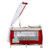 Portable Baby Travel Cot Crib Bassinet Bed Playpen Infants with Mattress Folding